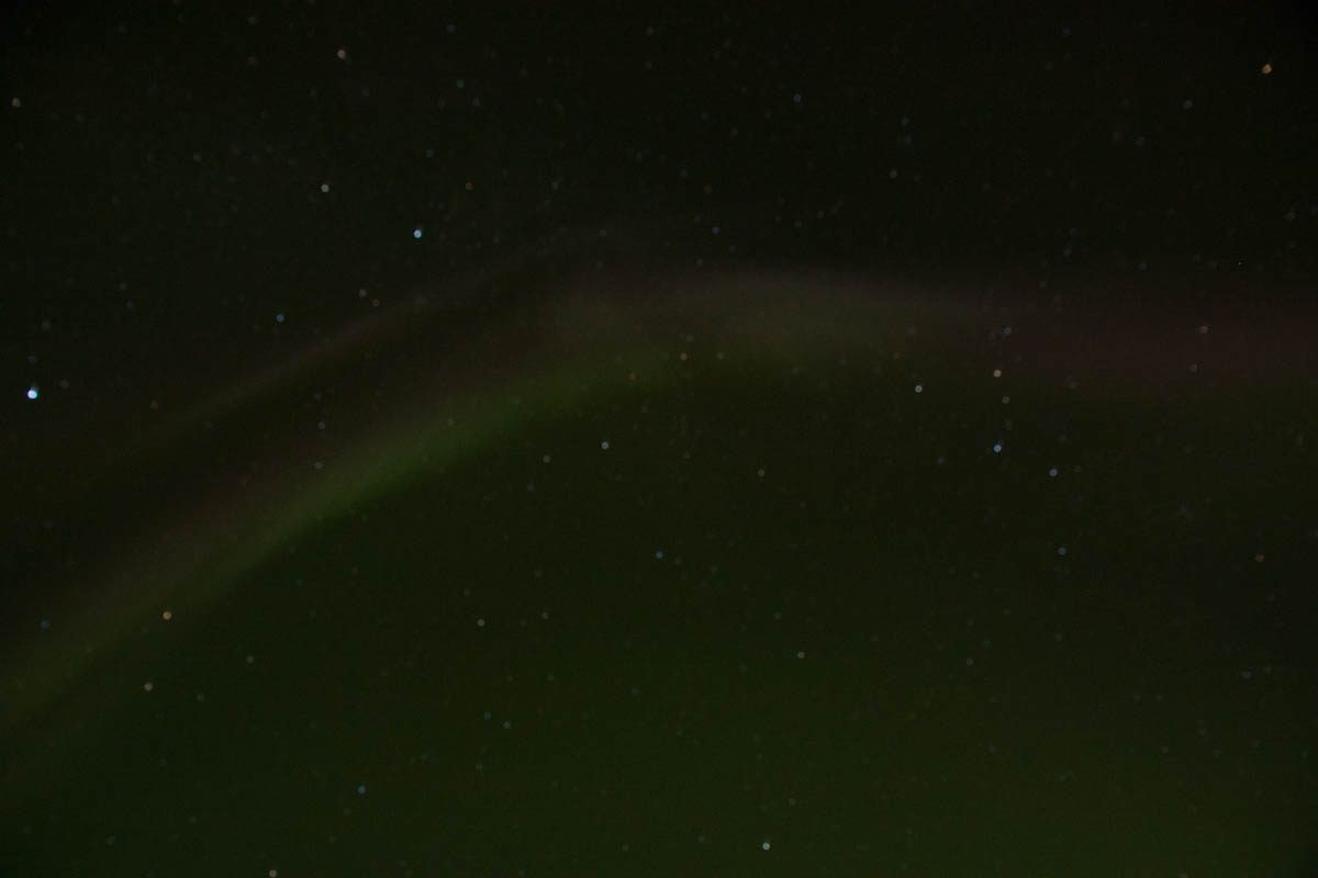 aurora borealis in Iceland