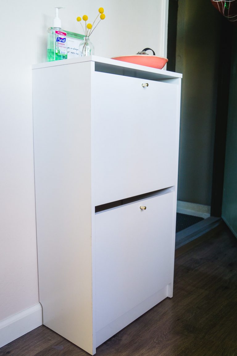 DIY: IKEA shoe cabinet hack - Mary Chen Design